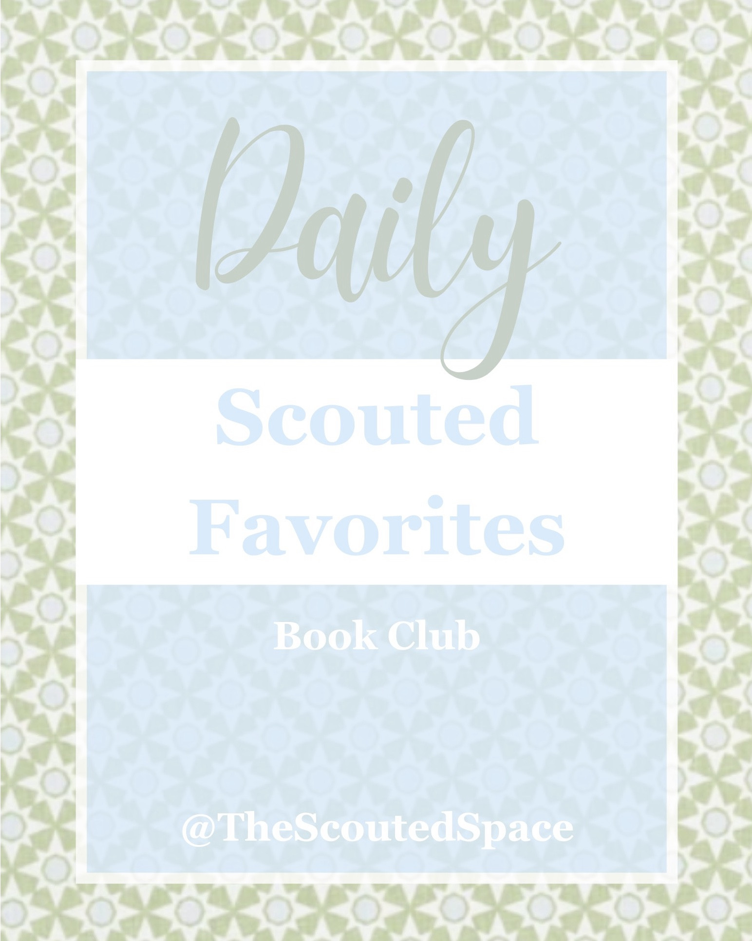 Book Club!

Get your girls together and gather up for book club! This post showcases all of the essentials for your next book debrief!

#LTKstorytime #LTKHome #LTKParties