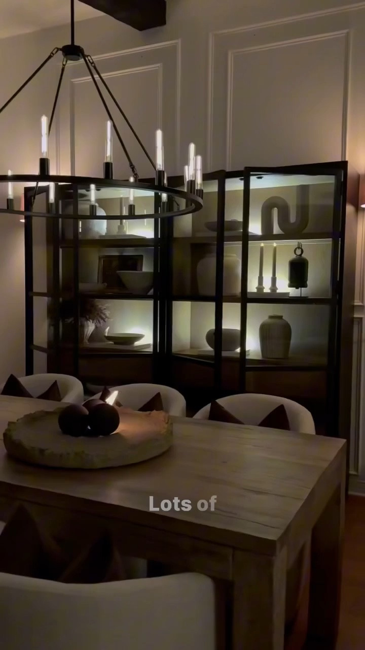 Sharing a few of my absolute favorite kitchen and dining room finds from Wayfair. All stylish, functional, and perfect for elevating your home. 🤎 The sleek black hutch adds gorgeous contrast and storage, the contemporary barstools bring a modern touch to any island, and the black‑and‑gold candle holders create the prettiest warm glow. I’m also loving the modern table lamps with linen shades for soft ambient lighting, plus the stunning textured vases that add depth and character to any space. All linked on LTK for easy kitchen and dining room styling.


#wayfairpartner #wayfairfinds #homeinspiration #kitchendecor #diningroomstyle #wayfairhome


#LTKdayinmylife #LTKvlog #LTKHome