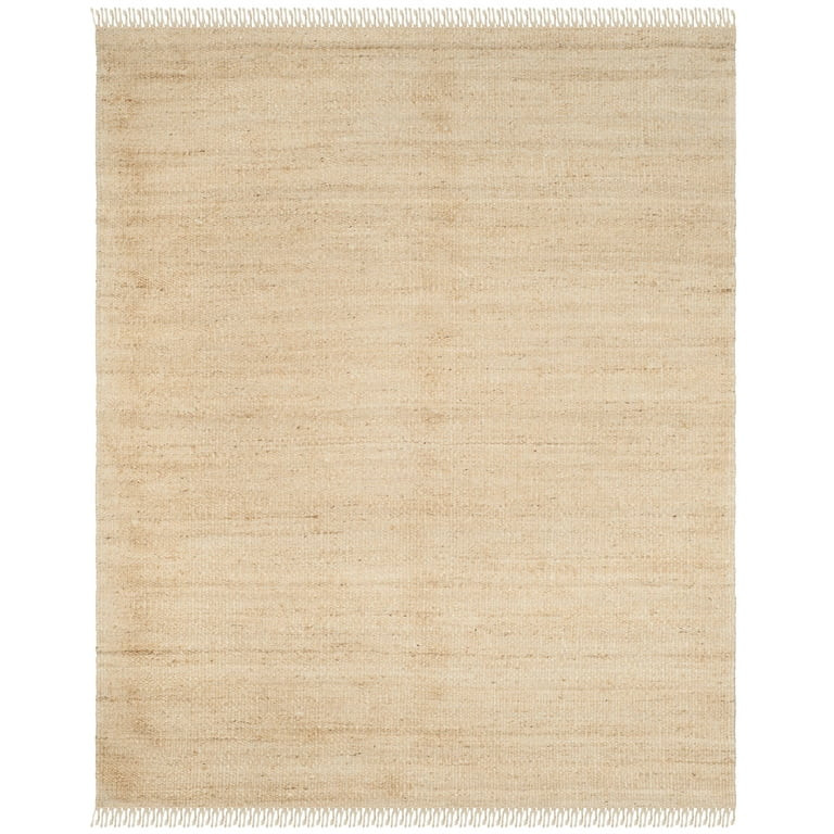 SAFAVIEH Natural Fiber Clara Braided Jute Area Rug, Ivory, 9' x 12' | Walmart (US)