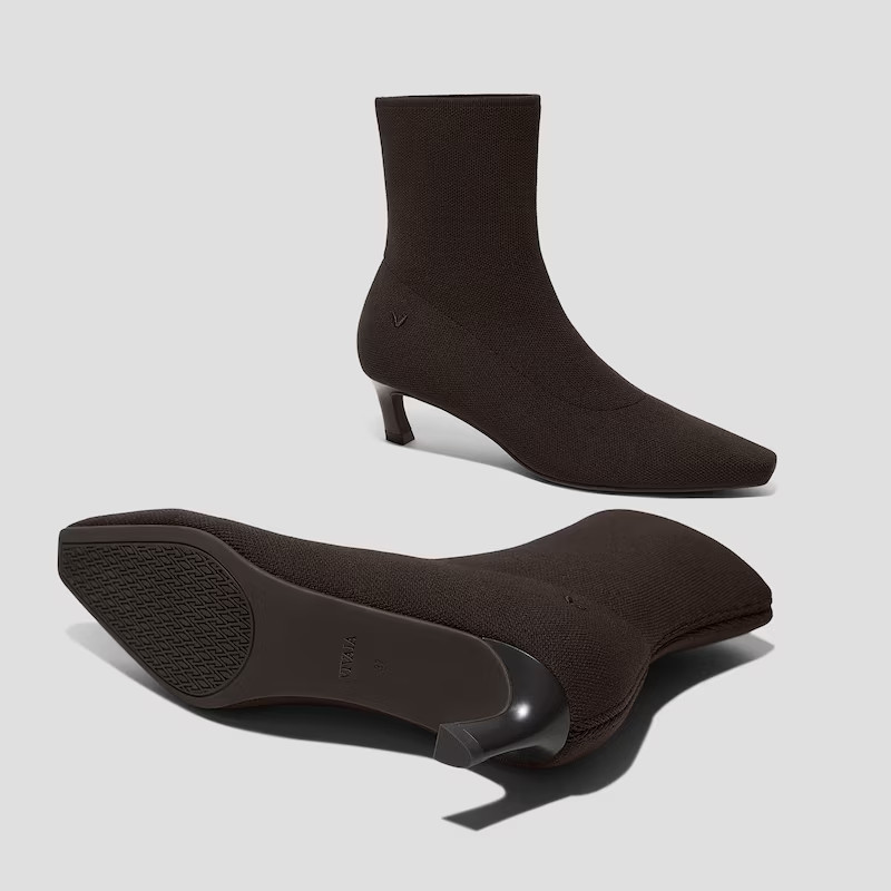 2-in-1 Detachable Mid Heel Boots (Rita) | VIVAIA