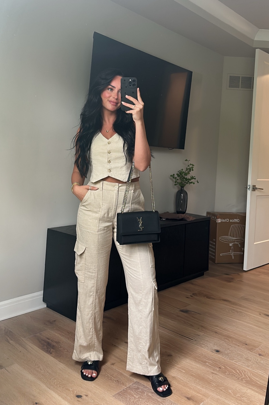 Size small in both 

#LTKItBag #LTKStyleTip #LTKShoeCrush