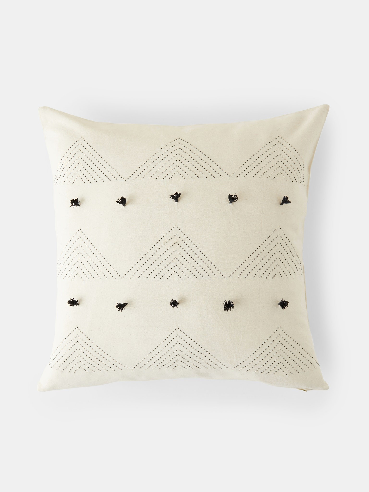 Organic Cotton Triangle Throw Pillow Cover | Verishop