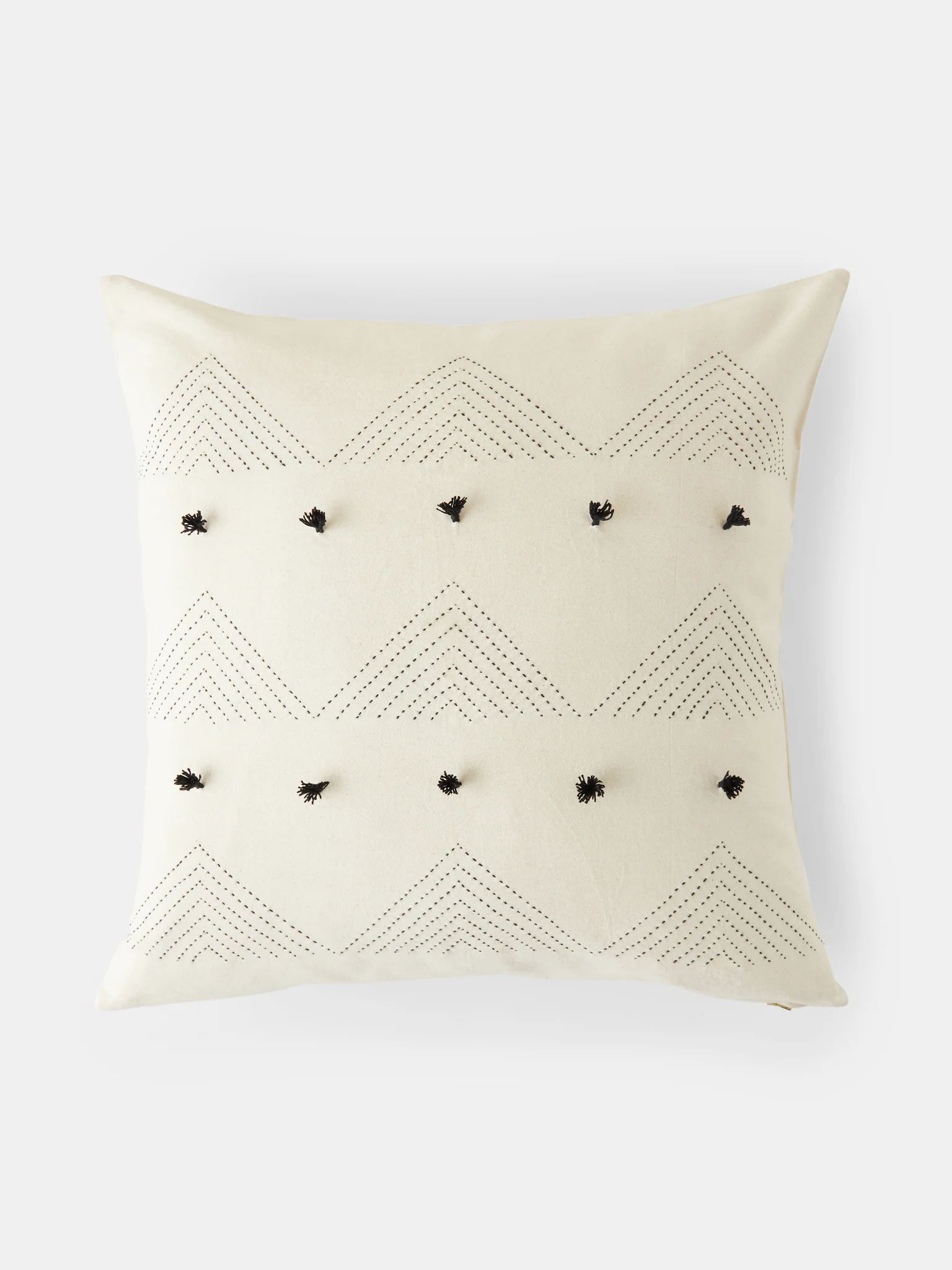 Organic Cotton Triangle Throw Pillow Cover | Verishop
