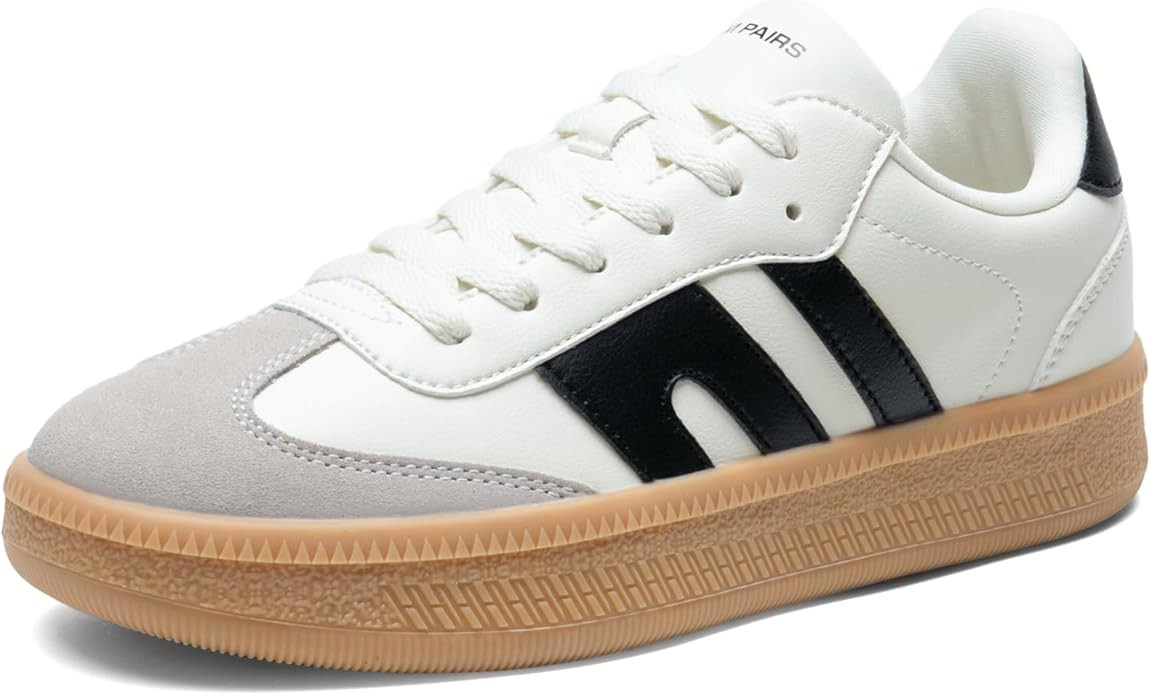 DREAM PAIRS Women's Tennis Sneakers Walking Casual Lace-Up Footwear Comfortable Fashion Sneakers ... | Amazon (US)