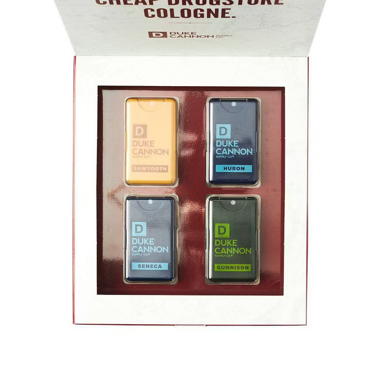 Duke Cannon Supply Co. Men's Cologne Sampler - 0.35oz/4pk | Target