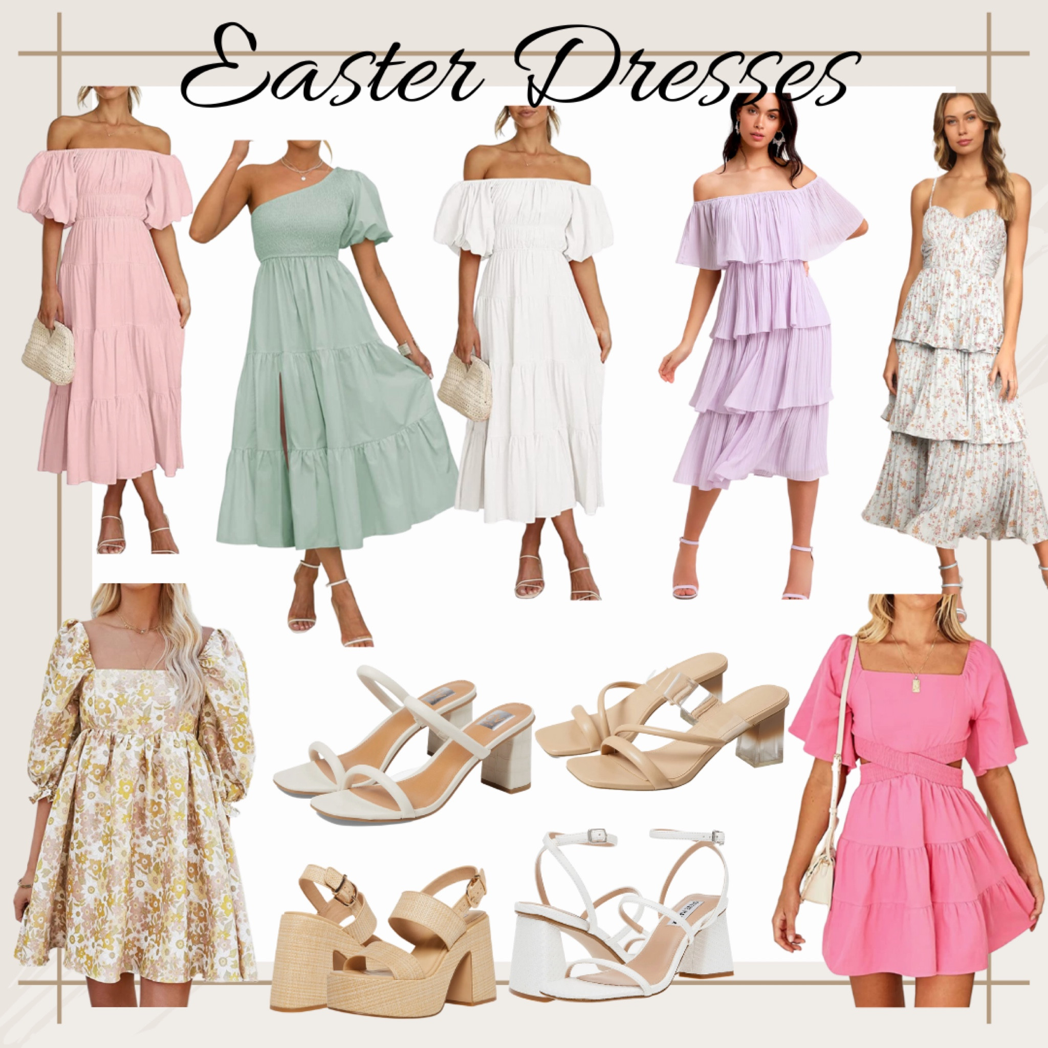 Easter 🐣 Dresses 
#easter #summer #easterdress 

#LTKbeauty #LTKFind #LTKSeasonal