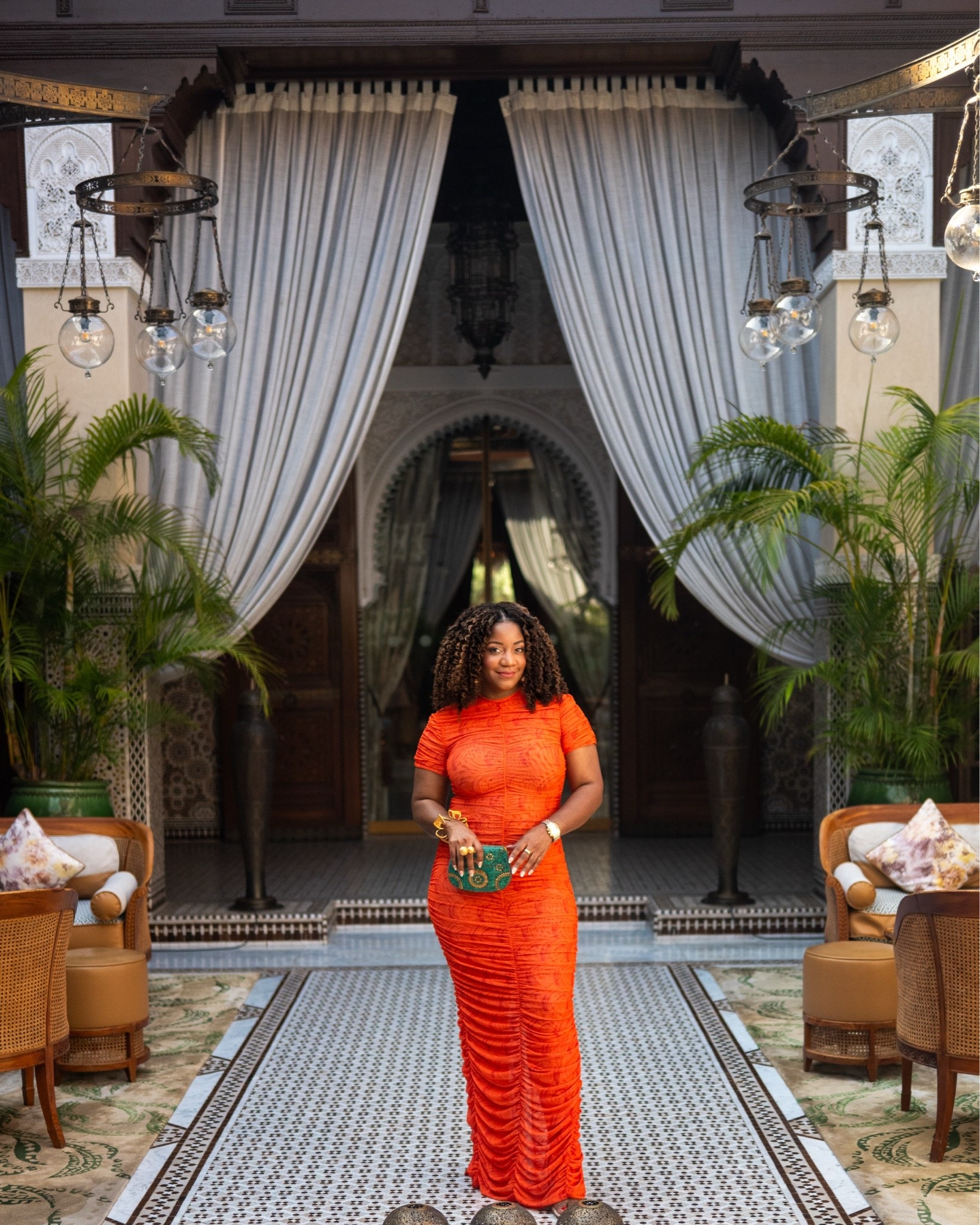 Love this ruched Ofuure dress! It’s a bit see through so I wore skin colored undergarments 🧡

#LTKootd #LTKMidsize #LTKWedding