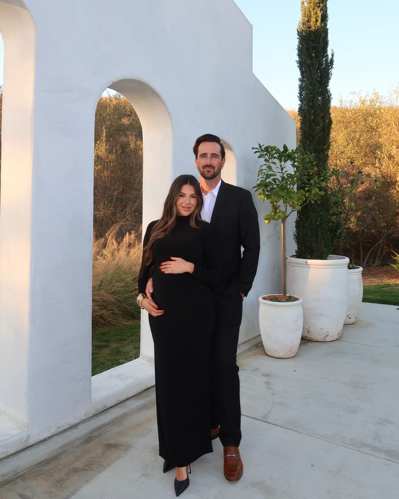 Maternity wedding guest dress