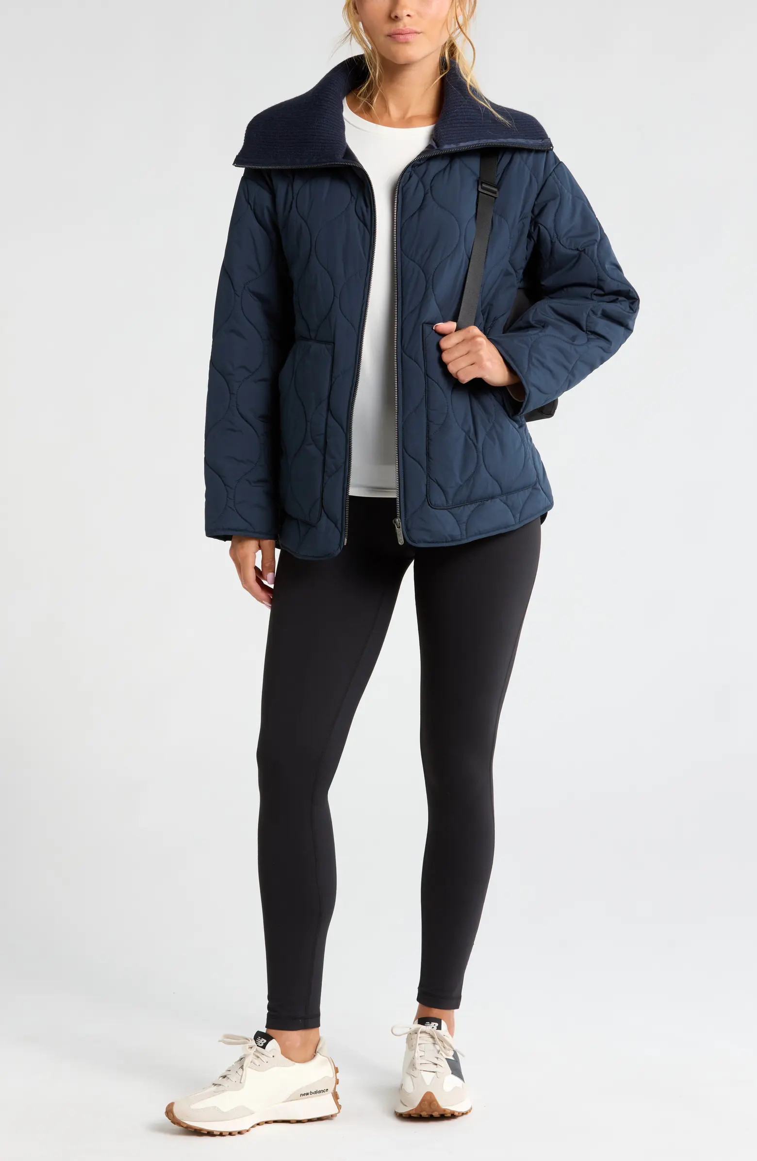 Zella Onion Quilted Jacket | Nordstrom | Nordstrom