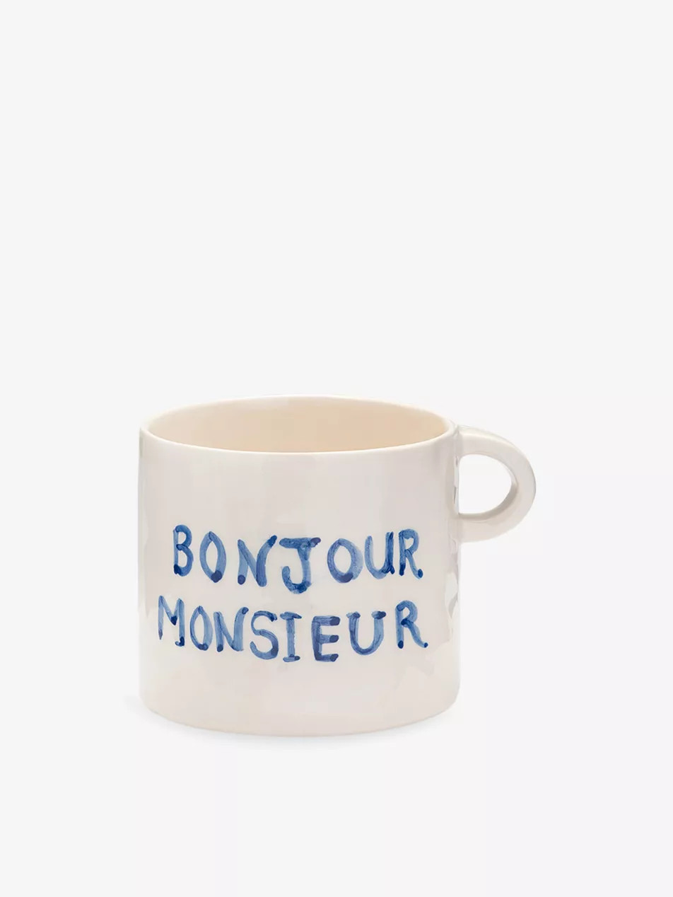 Monsieur Earthenware Mug | Selfridges