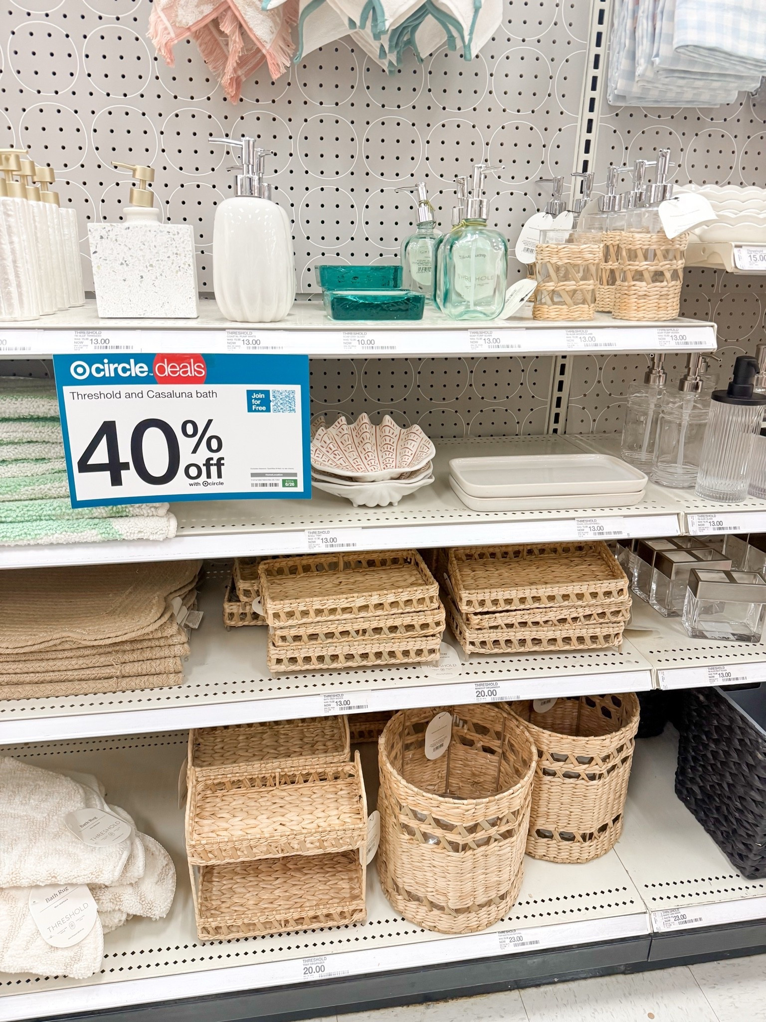Target circle week deal bathroom decor 





Home decor 
Soap dispenser 
Bathroom accessories 
Bath finds 
Target finds 
Target home 
Target deals

#LTKHome #LTKSaleAlert