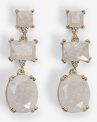 Opal Multi Shape Post Back Drop Earrings | Express