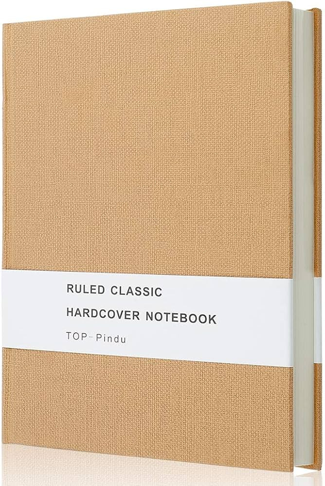 TOP-Pindu Notebook A5 Journal, Thick Classic Notebook, Hardcover Executive Notebooks, 296pp, 80gs... | Amazon (US)