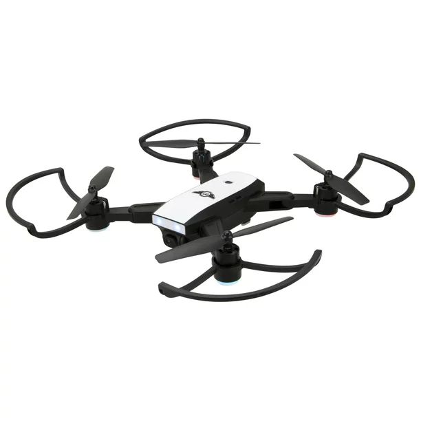 Sky Rider Raven 2 Foldable Drone with GPS and Wi-Fi Camera, DRWG530B, Black | Walmart (US)