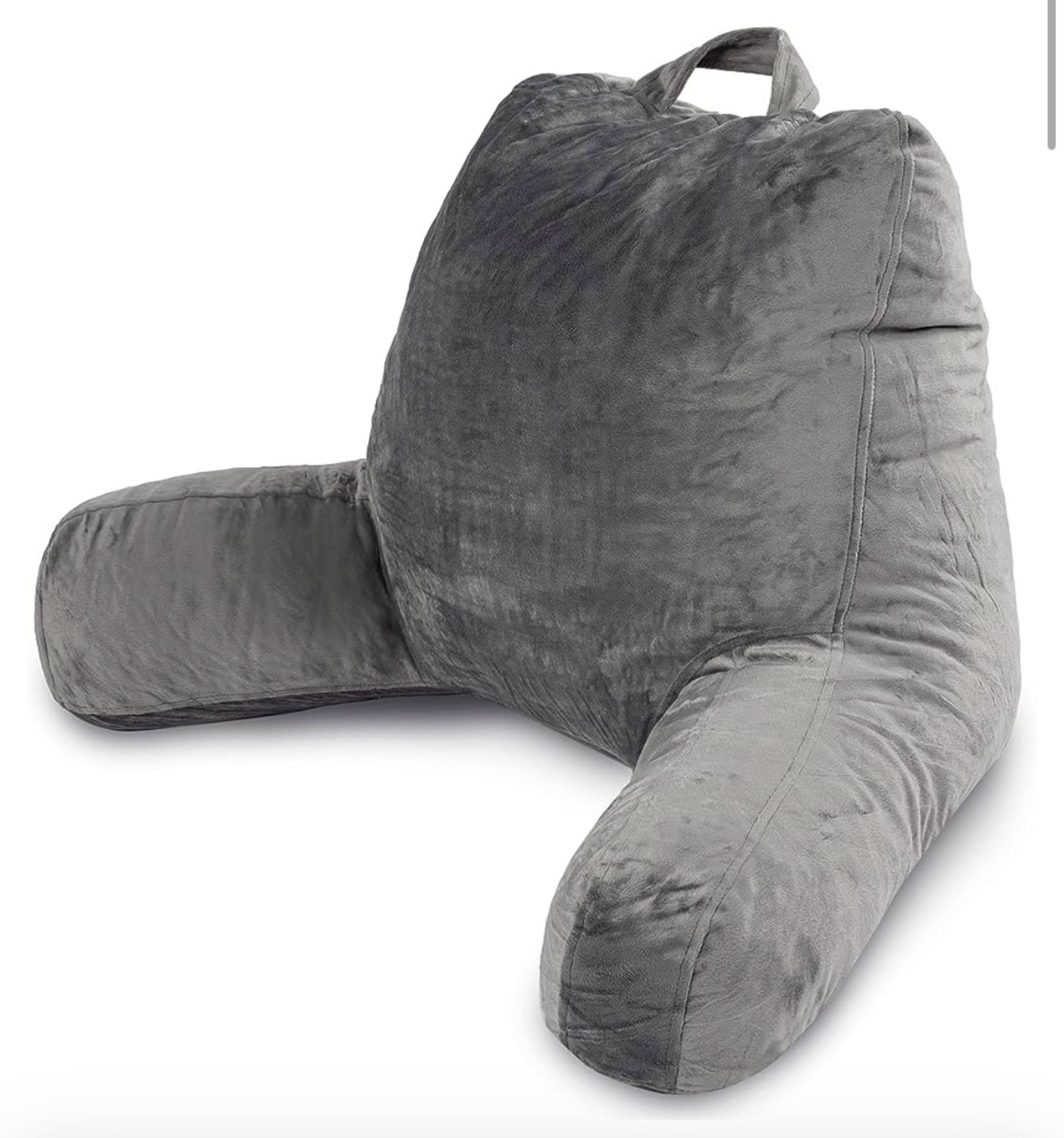 I used this pillow 24/7. Great to sleep elevated in bed, or upright on the couch. You can rest your arms comfortably on the side pillows 

#LTKHome #LTKFindsUnder50 #LTKU