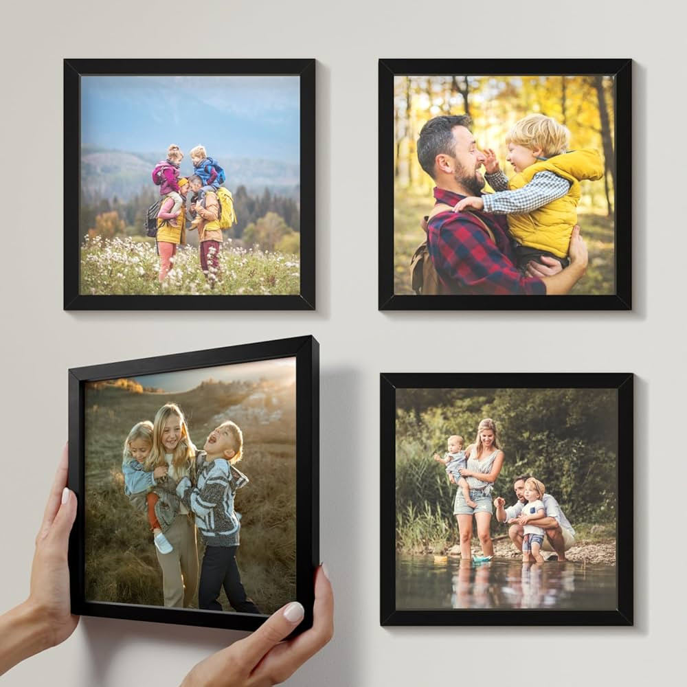 Mixtiles Official - Custom Photo Tiles - Personalized Printed Photos - Magnetic Wall Frames - Adh... | Amazon (US)