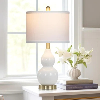 Modern White Bedside Lamps For Night Stand, Contemporary Nightstand Lamps For Bedroom Living Room | Wayfair North America