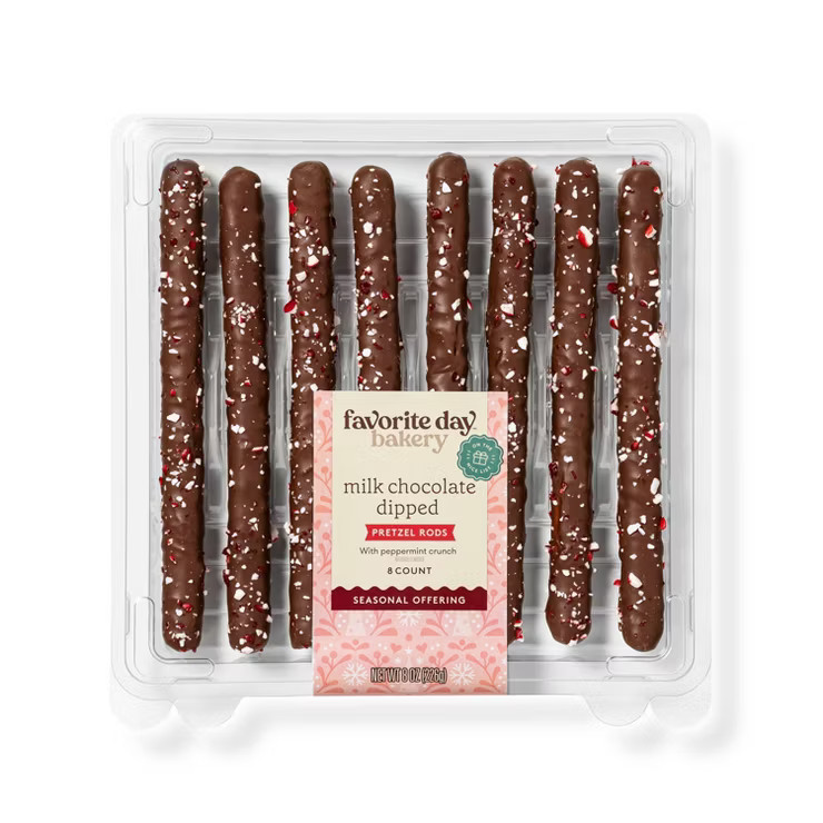 Holiday Peppermint Pretzel Rods - 8oz/8ct - Favorite Day™ | Target