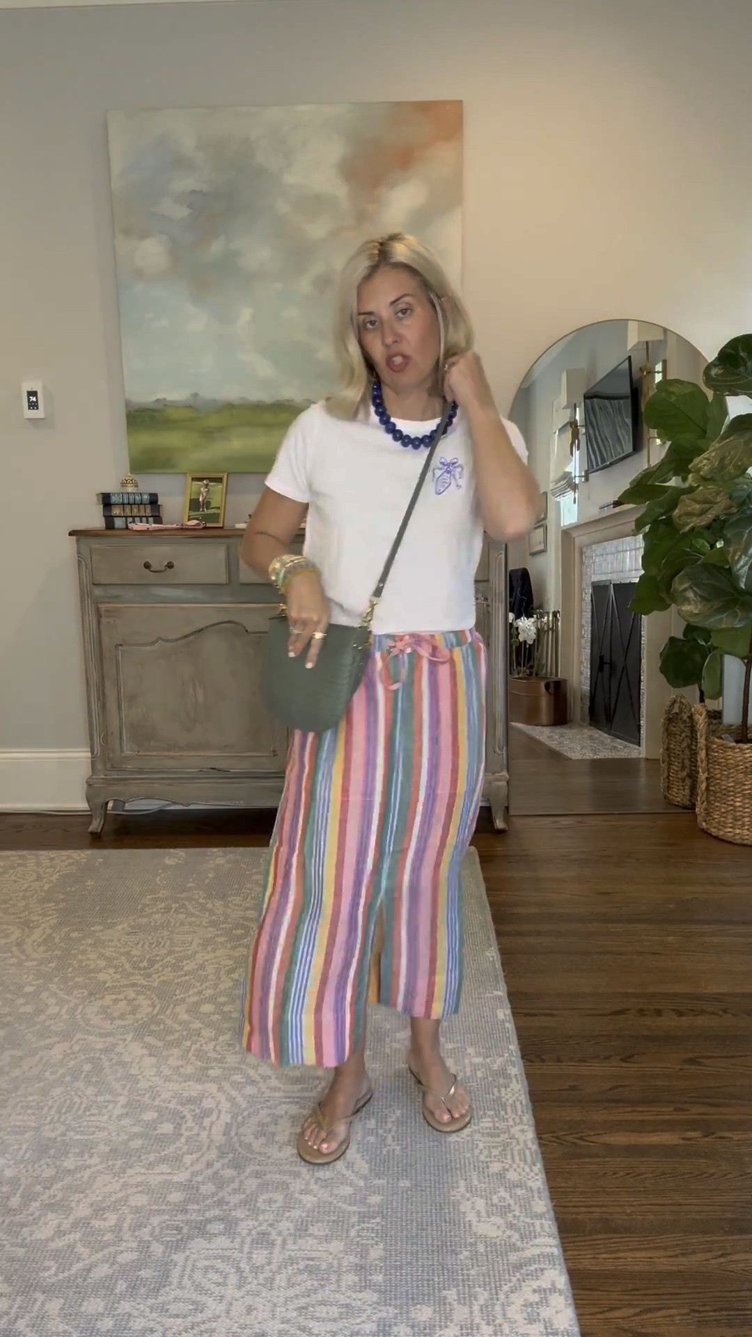 A maxi skirt is perfect for hot summer days. Boden never disappoints with their bright colors & fabulous fabrics. I’m in xs tee, 2 skirt & 8 sandal. 
*Use K6X7 at Boden
*Use Catherine20 at A+B￼

#LTKdayinmylife #LTKSeasonal #LTKOver40