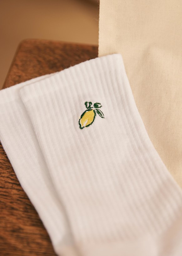 Citron Socks | Sezane Paris - US