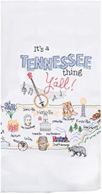 Kay Dee Designs ST Thing Tennessee EMB F/S Dish Towel, 17.5 x 28, Various | Amazon (US)