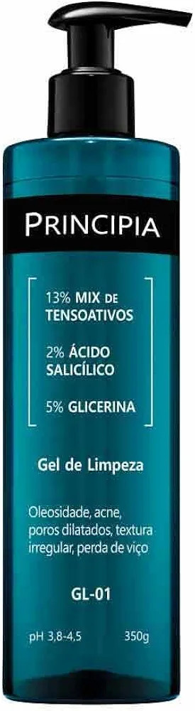 Gel de Limpeza Principia 2% Ácido Salicílico + 5% Glicerina com 350g | Amazon (BR)