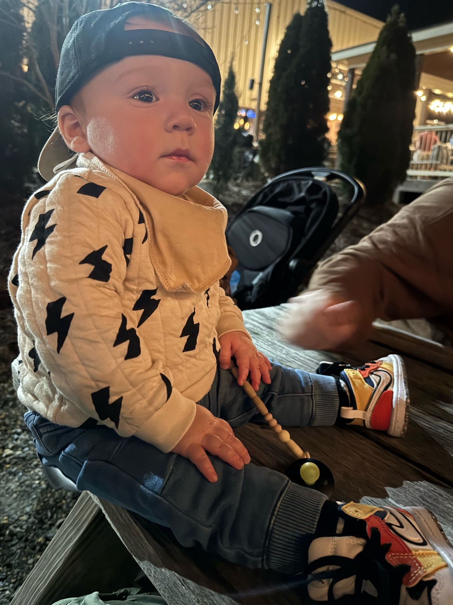 This little outfit was a hit! The denim baby joggers are so comfy but run big. Size down for sure! The quilted hoodie is perfect weight for this spring. 

#LTKfamily #LTKkids #LTKbaby