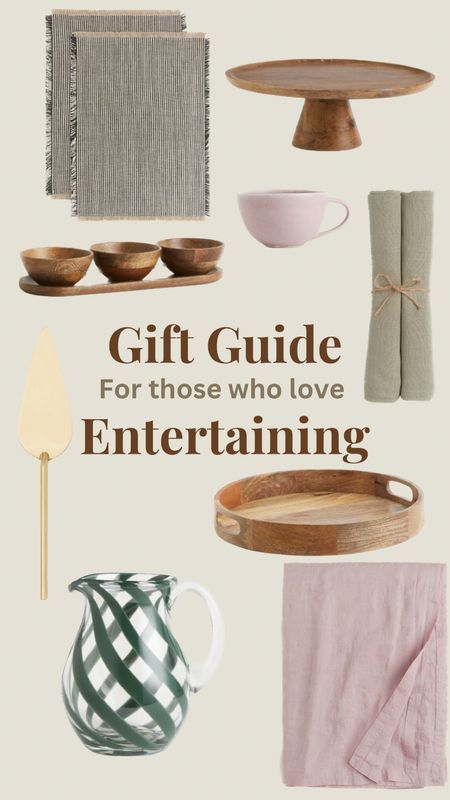 Christmas gift guide for her: the hostess who loves entertaining friends at her home: serving ware, trays, dining serveware, napkins, table cloth, bowls and mugs and jugs

#LTKGiftGuide #LTKSeasonal #LTKHoliday