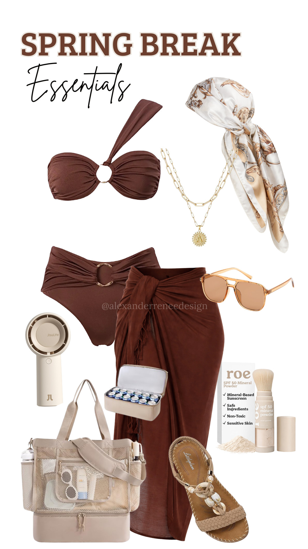 Spring break is here! 🌸 Here are my top picks to keep you stylish and protected under the sun. From chic swimsuits to must-have accessories, this list has everything you need for a fun-filled getaway. Don't forget your sunscreen and essentials for a perfect beach day! #SpringBreak 

#BeachEssentials #FashionFinds #Springbreakessentials  

 #LTKgrwm #LTKSeasonal #LTKSwim