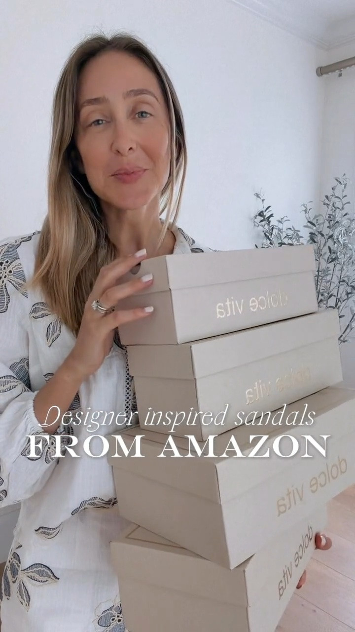 Designer inspired sandals from Amazon for a fraction of the price. Summer sandals, comfy sandals on a budget

#LTKU #LTKOver40 #LTKSeasonal