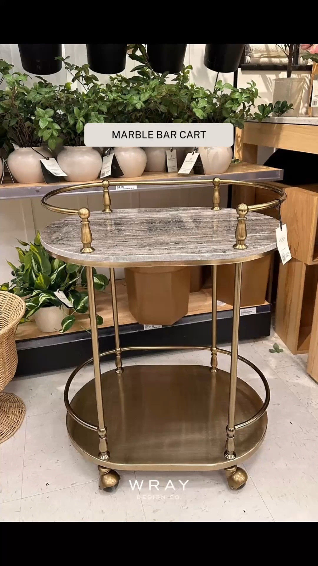 BACK IN STOCK! This bar cart with marble and wheels is absolutely stunning! I saw it @Target the other day and couldn’t believe how high-end it looked! And the quality was a 10/10.

#LTKHome