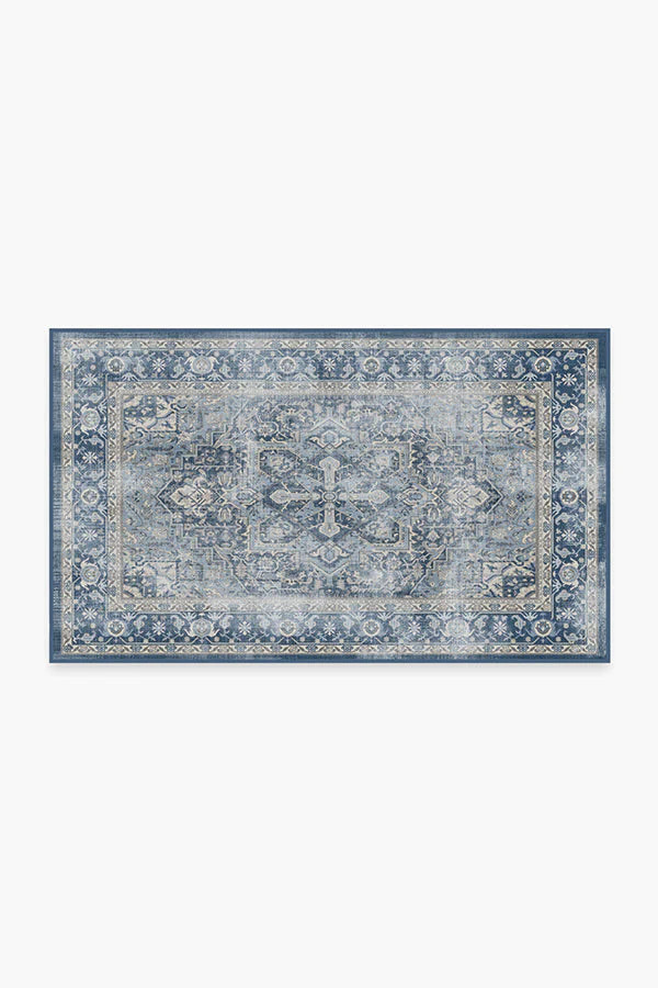Kamran Blue Quartz Rug | Ruggable