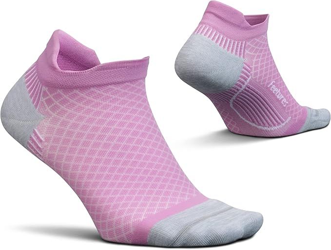 Feetures Plantar Fasciitis Relief Sock Light Cushion No Show Tab - Targeted Compression Sock for ... | Amazon (US)
