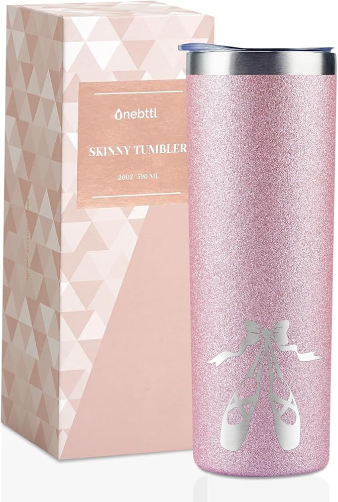 Onebttl Dance Recital Gifts for Girls, Teacher, Ballerina/Ballet Gifts - 20oz/590ml Double Wall V... | Amazon (US)