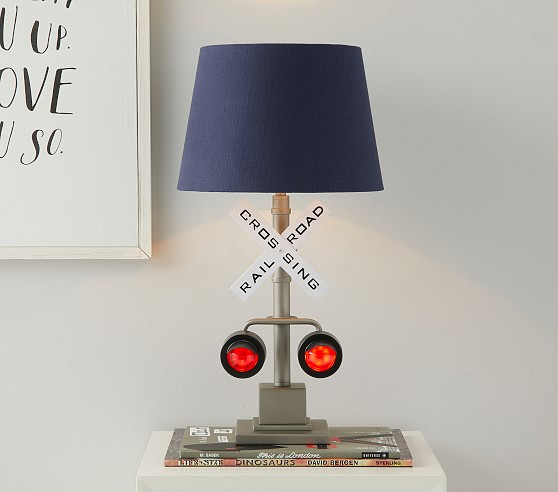 Railroad Crossing Lamp | Pottery Barn Kids