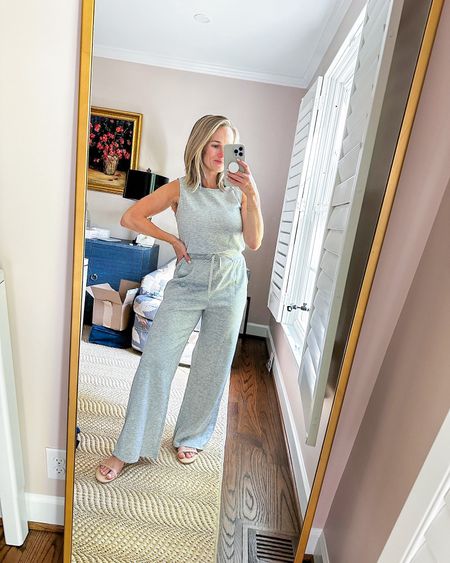 This grey jumpsuit from Amazon is a size small and on sale for $28! The PERFECT travel outfit!

#LTKfindsunder50 #LTKtravel #LTKSeasonal