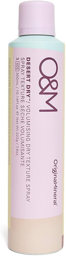 O&M Desert Dry Volumizing Texture Spray, Lightweight Oil-Absorbing Dry Hair Spray with Lily Pilly... | Amazon (US)