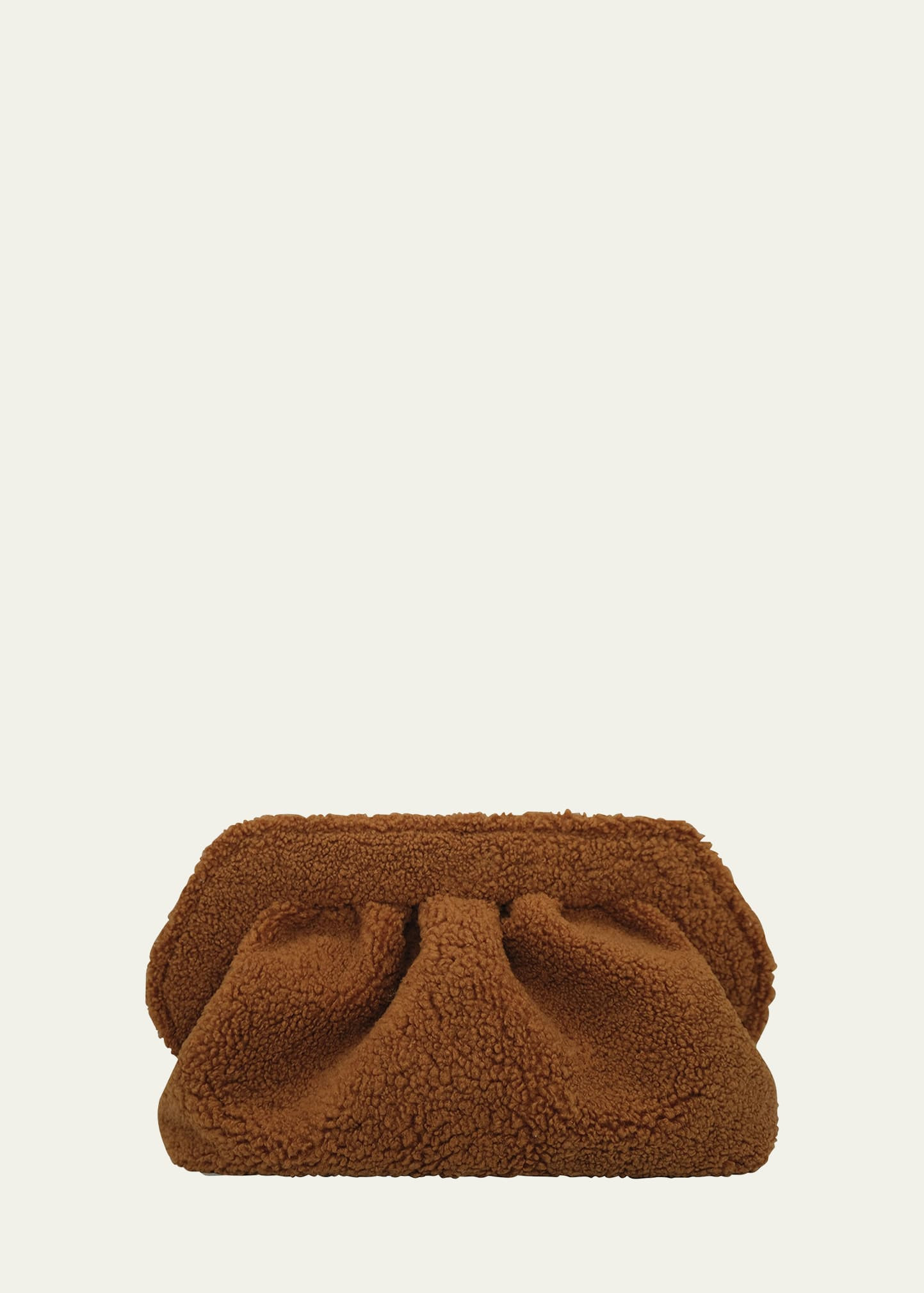 THEMOIRE Bio Recycled Faux-Fur Clutch Bag | Bergdorf Goodman