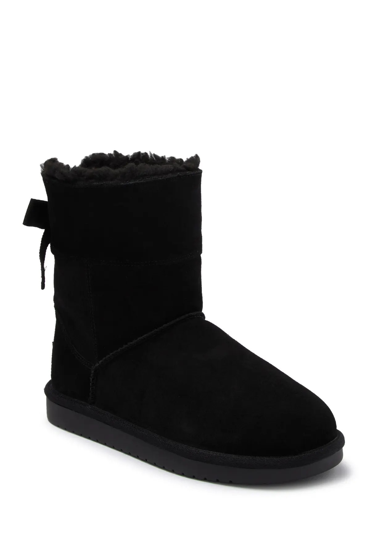 KOOLABURRA BY UGG Andrah Suede Faux Fur Lined Short Boot at Nordstrom Rack | Nordstrom Rack