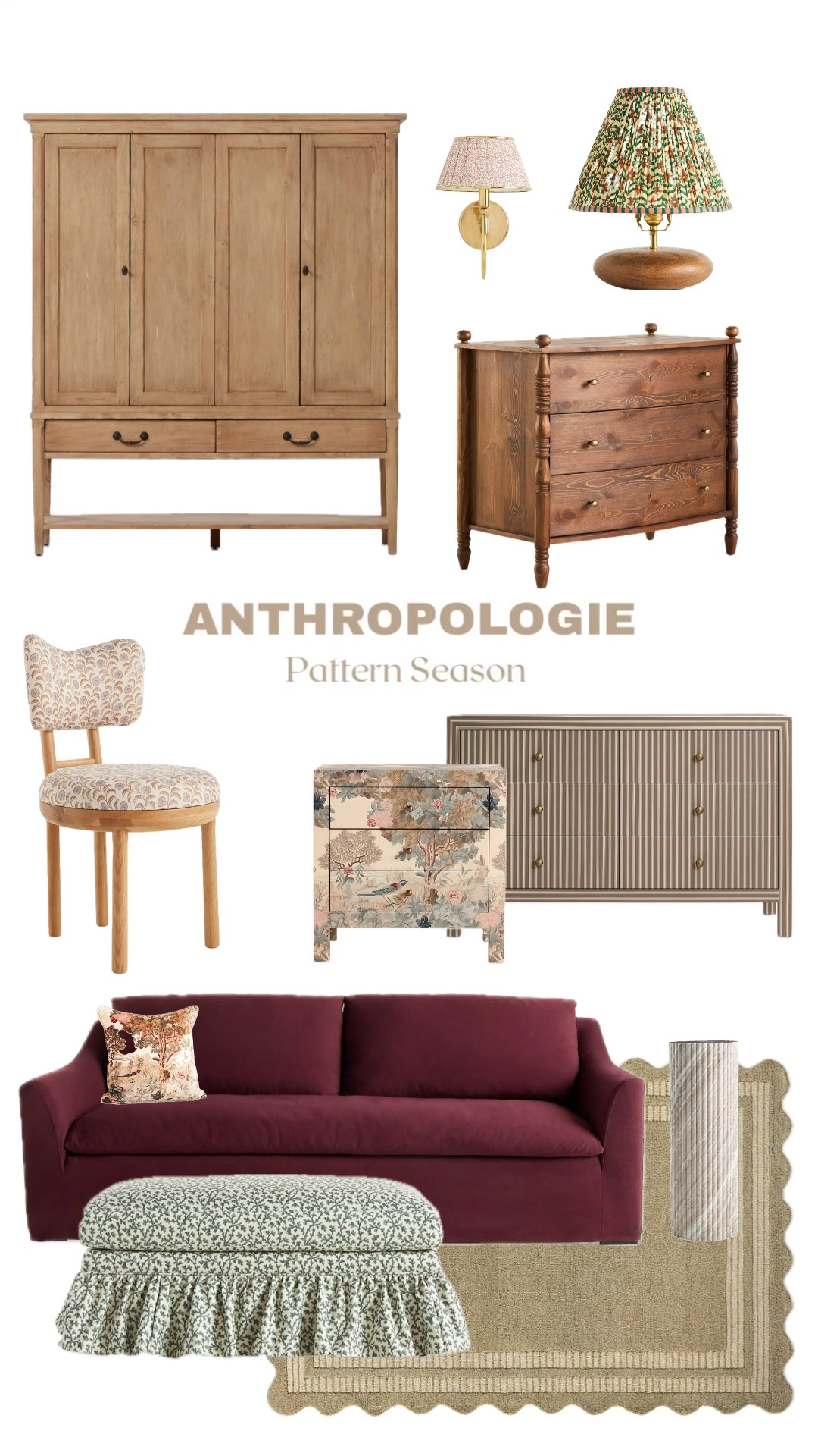 It’s pattern season at Anthropologie 👏🏼 layering patterns throughout your space can add so much depth and interest! 

#LTKFindsUnder100 #LTKStyleTip #LTKHome