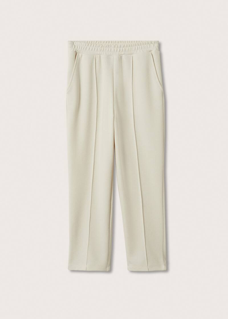 Hose mit gummibund -  Damen | Mango Deutschland | MANGO (DE)