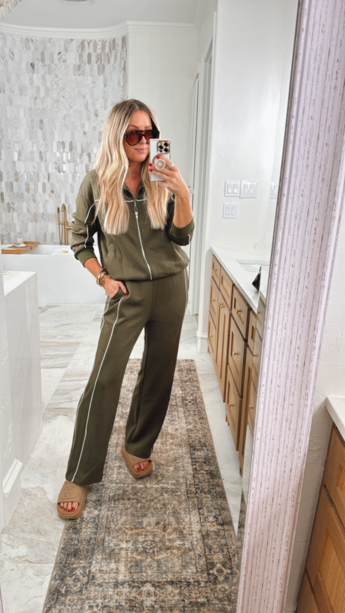 Travel outfit. California. Suede. Prime day. Adidas. Denim jacket. Chocolate brown. Amazon big deal days. Pumpkin patch. Leopard pa ts. Camo. Carpool pickup. Sports mom outfits. Amazon prime day. Prime day. Gift guide teen. Tween. Game day outfit. Wedding guest dress. Halloween. Nike shoes. Gift guide for the host. Black Friday. Early Black Friday. Gift guide for the hostess. Gift guide for mil. Hift hide for the homebody. Gift guide for teens. Gift guide for teen boys. Cozy gift guide. Gift guide for her. Gift for the beauty lover. Skincare. Gift guide under $10. Gift guide under $50. Gift guide under $25. Gift guide for him. Gift guide for father in law. Gift guide for FIL. Beauty. Halloween. Gift guide for her. Gift guide for teens. 2025 gift guide. LED face mask. Lounge wear. Gift guide for thr cozy girl. Gift guide for the host. Gift guide for MIL. Lip stain. 2025 gift guide. Gift guide for her. Gift guide for teens. Porch decor. Chair. Game day outfit. Fall outfits. Fall photos. Sized up to a large in this 2 piece set.  Fall outfits. Travel outfit. Lounge set. Free people. Denim dress. Halloween. Denim dress. Jacket. Thanksgiving outfit. Abercrombie sale. Suede. Suede bag. On cloud. Fall
Fashion. Sports mom. Fall shoes. Sneakers fit true to size. On cloud shoes.. Athleisure. Shorts fits true to size. Beach bag. Coverup. Sandals. Sneaker. Beach tote. Outfit fits true to size, but I Sized up to a large for this oversized fit. Casual outfits. Summer outfits. Beach vacation. Free people looks for less bag. Sunglasses. Hat. Linen pants. Sized up to a large in the top and sweatpants for this fit. Travel outfit. Resort wear. Maxi dress. Fall wedding guest dress. Wedding guest dress 2025. Workwear. Cardigan. Maxi dress. Resort wear. Date night. Spring 2025. Activewear all fits true to size. The loose free people looks for less top sized up 2 sizes to XL for that very oversized fit. Butter yellow. Weighted vest. Workout outfit. Sports bras fit tts.

#LTKSaleAlert #LTKOver40 #LTKSeasonal