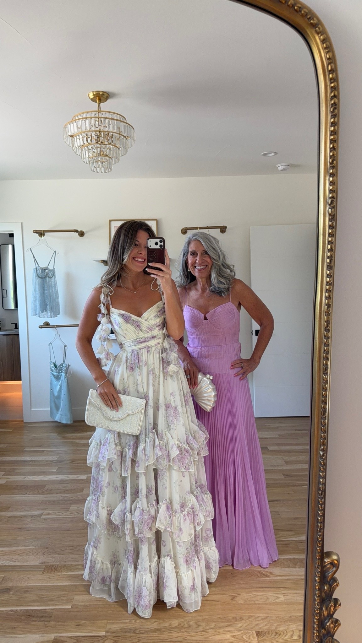 Mom and me wedding guest and formal event dresses  

divi: emerson15

Wearing my usual smalls/2 
Mom wears a medium/6

Wedding guest
Formal event
Black tie
Floral
Metallic
Pleated
Mother of the bride
Special occasion

#LTKSeasonal #LTKWedding #LTKootd