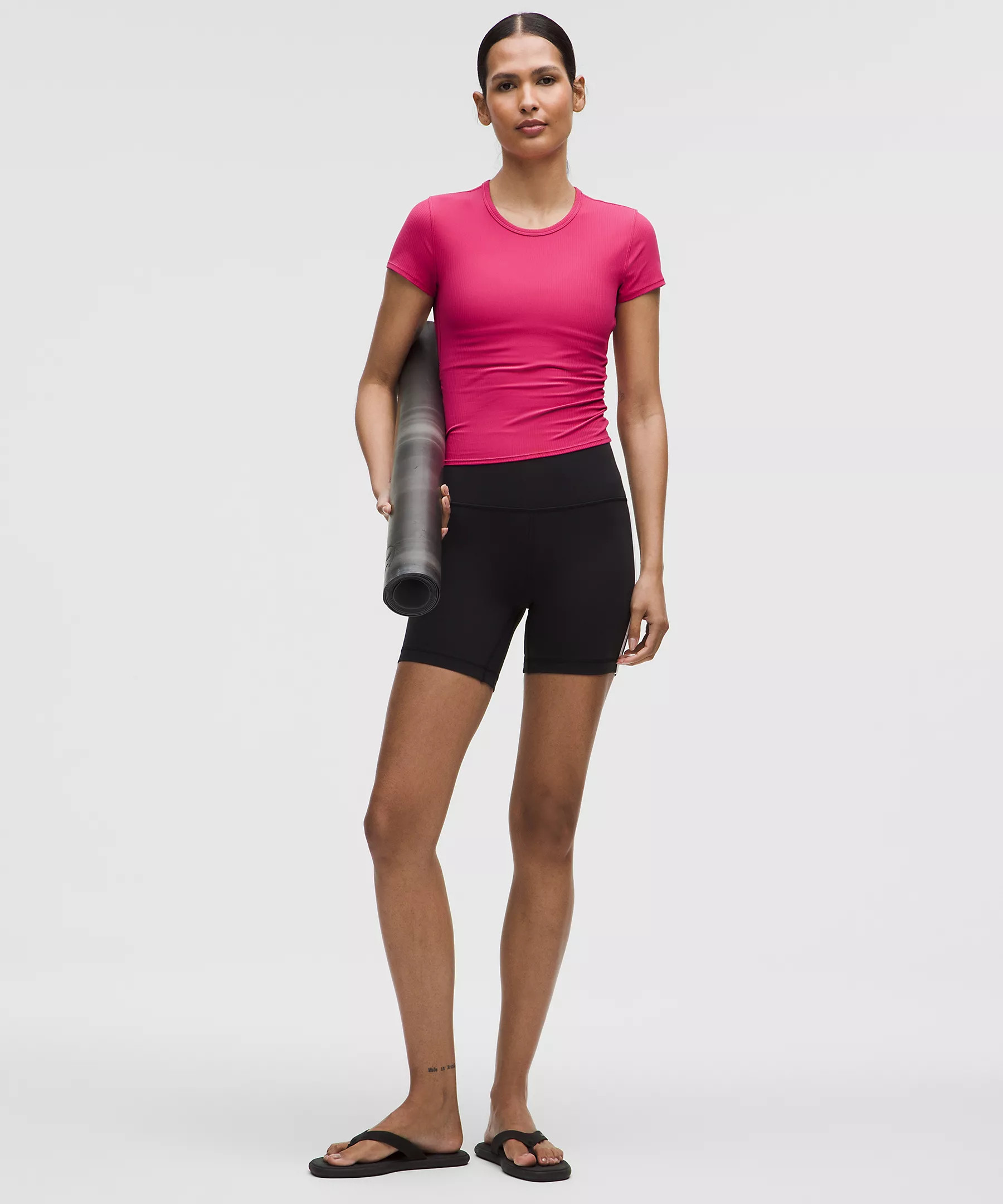 All It Takes Back-Twist Ribbed Short-Sleeve Shirt | Lululemon (US)
