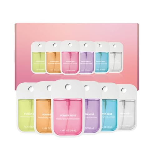 6 Pcs Hand Sanitizer Spray, Portable Power Mist Hydrating Hand Sanitizers Spray for Adults and Ki... | Amazon (US)