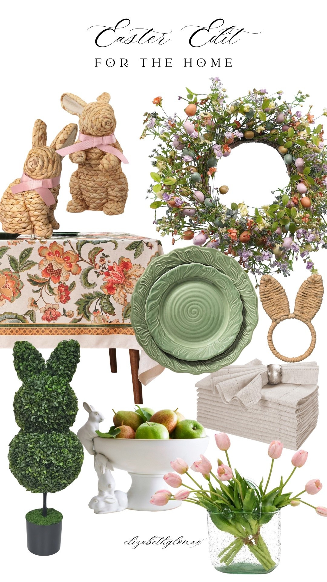 Loving these precious Easter home decor pieces for the season! Great throughout the springtime. 



#LTKHome