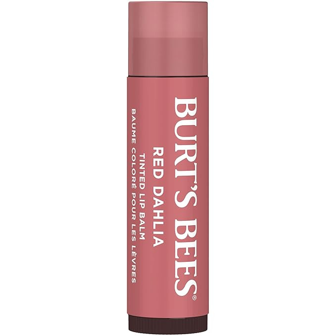 Burt's Bees Lip Tint Balm with Long Lasting 2 in 1 Duo Tinted Balm Formula, Color Infused with De... | Amazon (US)