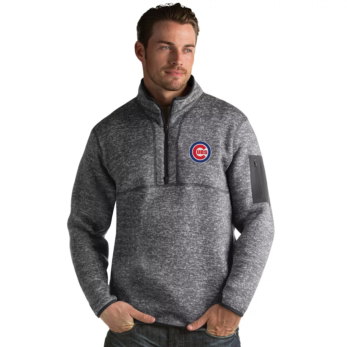 Men's Antigua Chicago Cubs Fortune Pullover | Kohl's