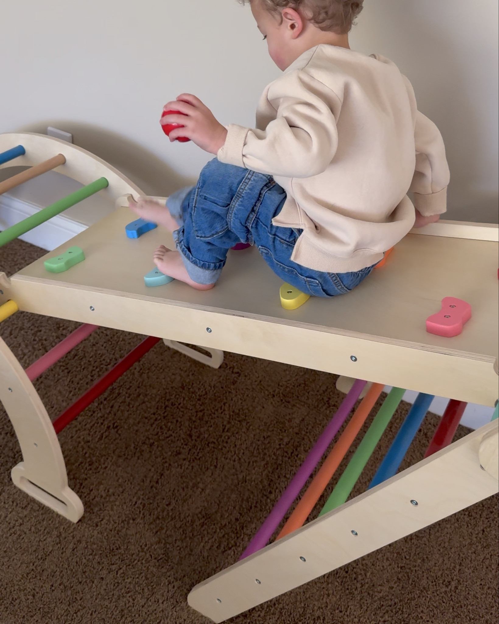 This climber has been SAVING us this fall, and I know it will be saving us this winter, too! When we’re stuck inside this has been our go-to toy! We love how versatile it can be, too 🤩

#LTKGiftGuide #LTKmomlife #LTKKids