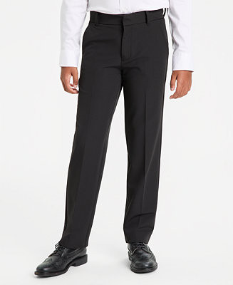 Tommy Hilfiger Boys' 8-20 TH Flex Machine Washable Stretch Dress Pants - Macy's | Macy's